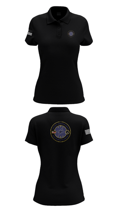 USS AMERICA LHA6 62231282 Women's Short Sleeve Performance Polo  - 33