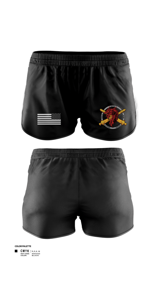 Womens Shorts, 2-306th FAR, Army, Teamtime, Team time, sublimation, custom sports apparel, team uniforms, spirit wear, spiritwear, sports uniforms, custom shirts, team store, custom team store, fundraiser sports, apparel fundraiser