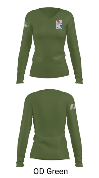 Womens Long Sleeve Vneck Shirt, RWJ JCMC, Fire Department, Teamtime, Team time, sublimation, custom sports apparel, team uniforms, spirit wear, spiritwear, sports uniforms, custom shirts, team store, custom team store, fundraiser sports, apparel fundraiser
