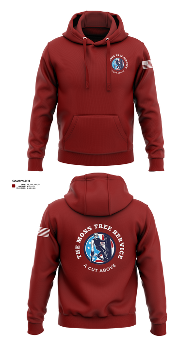The Moss Tree Service 86074742 Hoodie - 70