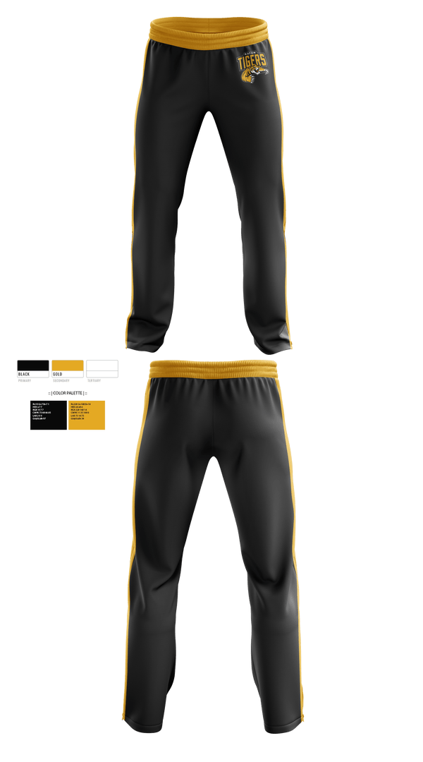 Sweatpants, Raton High School Football, , Teamtime, Team time, sublimation, custom sports apparel, team uniforms, spirit wear, spiritwear, sports uniforms, custom shirts, team store, custom team store, fundraiser sports, apparel fundraiser