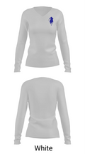 Teaneck High School Soccer 21490565 Women's Long Sleeve V-neck Shirt - 16