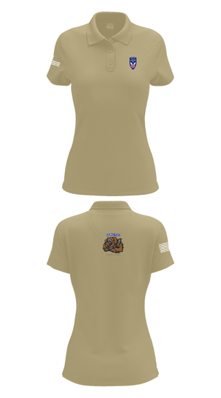 Women's Short Sleeve Performance Polo, 539th CTC(L), Army, Teamtime, Team time, sublimation, custom sports apparel, team uniforms, spirit wear, spiritwear, sports uniforms, custom shirts, team store, custom team store, fundraiser sports, apparel fundraiser