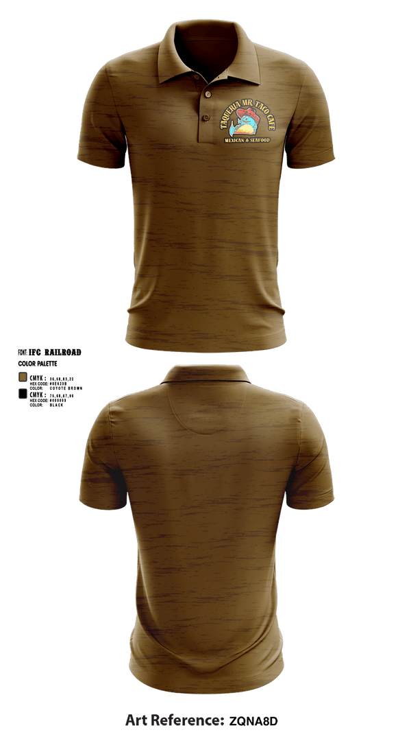 Short Sleeve Performance Polo, Taqueria Mr Taco Cafe Mexican & Seafood, , Teamtime, Team time, sublimation, custom sports apparel, team uniforms, spirit wear, spiritwear, sports uniforms, custom shirts, team store, custom team store, fundraiser sports, apparel fundraiser