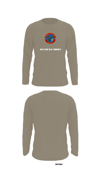 Long Sleeve Performance Shirt, MCB Camp Blaz Ordnance, Marines, Teamtime, Team time, sublimation, custom sports apparel, team uniforms, spirit wear, spiritwear, sports uniforms, custom shirts, team store, custom team store, fundraiser sports, apparel fundraiser