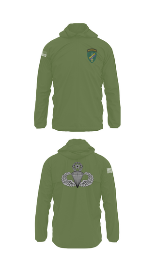 Windbreaker, Charlie “Chaos” Company, , Teamtime, Team time, sublimation, custom sports apparel, team uniforms, spirit wear, spiritwear, sports uniforms, custom shirts, team store, custom team store, fundraiser sports, apparel fundraiser