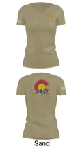 The 2403 2956612 Women's Short Sleeve V-neck Shirt - 84