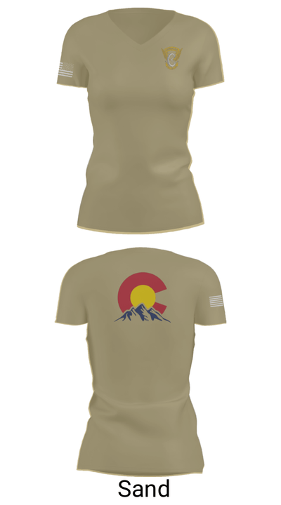 The 2403 2956612 Women's Short Sleeve V-neck Shirt - 84