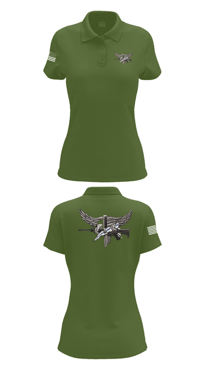 Livingston Police Emergency Service Unit 52189708 Women's Short Sleeve Performance Polo  - 52