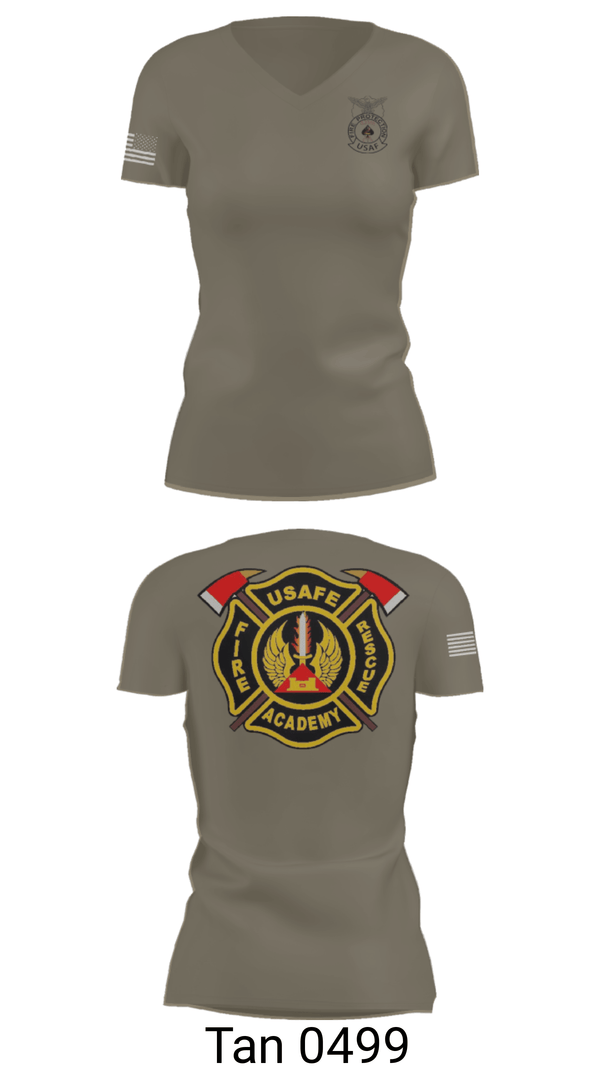 Women's Short Sleeve Vneck Shirt, 435th CTS, Air Force, Teamtime, Team time, sublimation, custom sports apparel, team uniforms, spirit wear, spiritwear, sports uniforms, custom shirts, team store, custom team store, fundraiser sports, apparel fundraiser