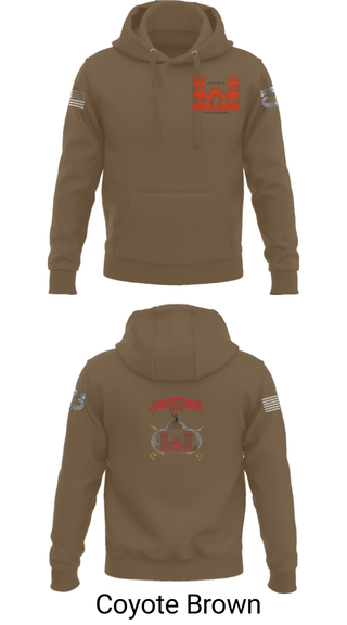 Hoodie, 1138th SAPPER Company, Army, Teamtime, Team time, sublimation, custom sports apparel, team uniforms, spirit wear, spiritwear, sports uniforms, custom shirts, team store, custom team store, fundraiser sports, apparel fundraiser