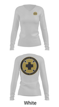 Maur Hill - Mount Academy Swimming 44931227 Women's Long Sleeve V-neck Shirt - 6