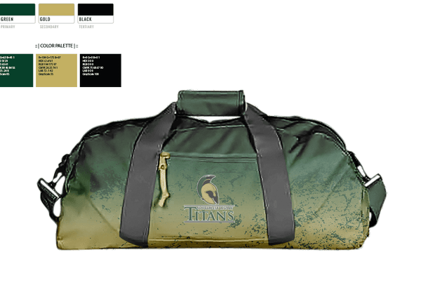 Duffle Bag, Southwest Legacy High School Volleyball, Women's Volleyball, Teamtime, Team time, sublimation, custom sports apparel, team uniforms, spirit wear, spiritwear, sports uniforms, custom shirts, team store, custom team store, fundraiser sports, apparel fundraiser