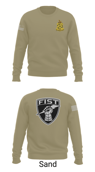 Crew Neck Sweatshirt, 1-200 Infantry, National Guard, Teamtime, Team time, sublimation, custom sports apparel, team uniforms, spirit wear, spiritwear, sports uniforms, custom shirts, team store, custom team store, fundraiser sports, apparel fundraiser