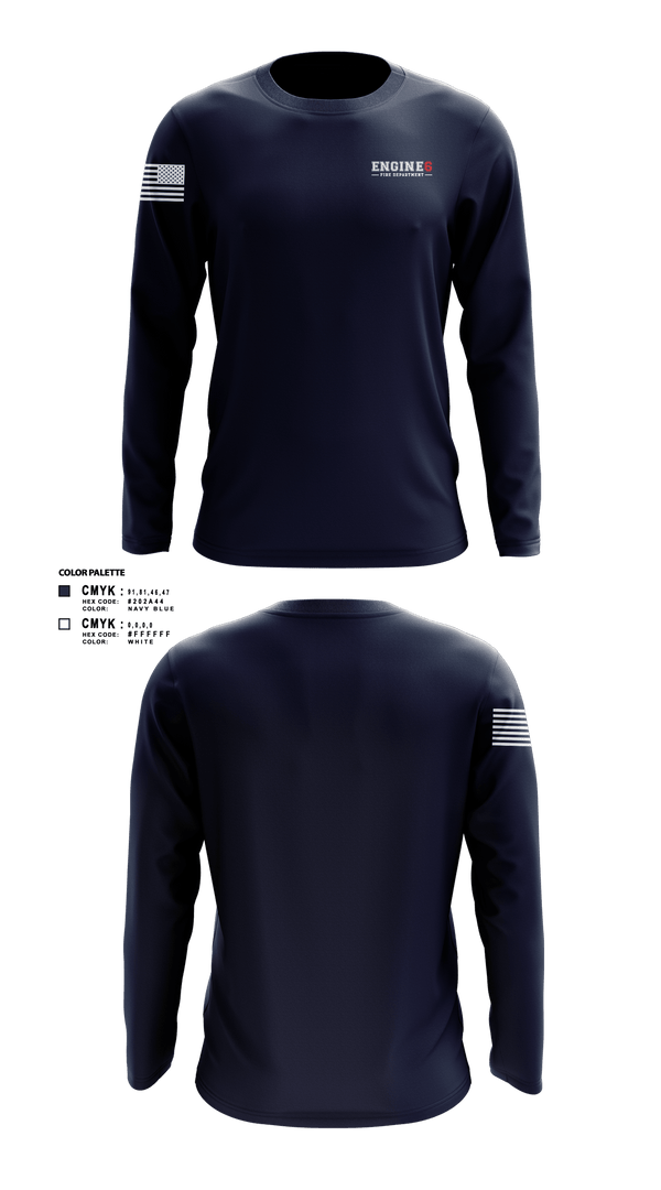 Long Sleeve Performance Shirt, Engine 6, , Teamtime, Team time, sublimation, custom sports apparel, team uniforms, spirit wear, spiritwear, sports uniforms, custom shirts, team store, custom team store, fundraiser sports, apparel fundraiser