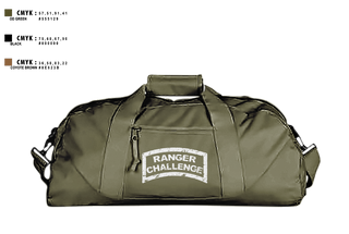 Duffle Bag, APSU RANGER CHALLENGE, Army, Teamtime, Team time, sublimation, custom sports apparel, team uniforms, spirit wear, spiritwear, sports uniforms, custom shirts, team store, custom team store, fundraiser sports, apparel fundraiser