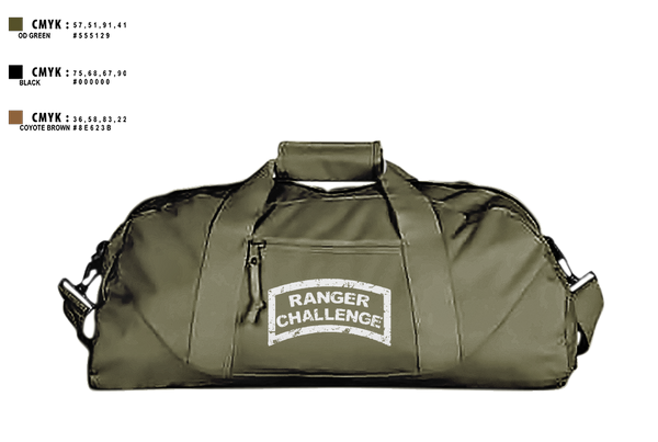 Duffle Bag, APSU RANGER CHALLENGE, Army, Teamtime, Team time, sublimation, custom sports apparel, team uniforms, spirit wear, spiritwear, sports uniforms, custom shirts, team store, custom team store, fundraiser sports, apparel fundraiser