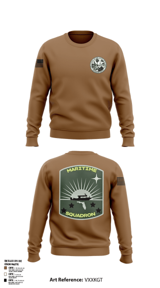 Crew Neck Sweatshirt, Maritime Response Unit, National Guard, Teamtime, Team time, sublimation, custom sports apparel, team uniforms, spirit wear, spiritwear, sports uniforms, custom shirts, team store, custom team store, fundraiser sports, apparel fundraiser