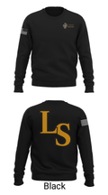 Lutheran South High School Tennis 8304460 Crew Neck Sweatshirt - 9