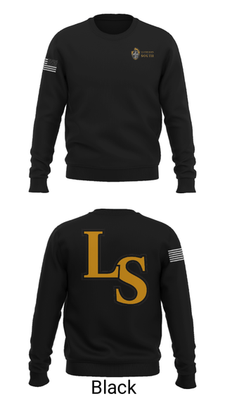Crew Neck Sweatshirt, Lutheran South High School Tennis, Tennis, Teamtime, Team time, sublimation, custom sports apparel, team uniforms, spirit wear, spiritwear, sports uniforms, custom shirts, team store, custom team store, fundraiser sports, apparel fundraiser