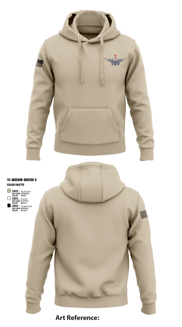 Hoodie, 160th Aviation Regiment, Army, Teamtime, Team time, sublimation, custom sports apparel, team uniforms, spirit wear, spiritwear, sports uniforms, custom shirts, team store, custom team store, fundraiser sports, apparel fundraiser