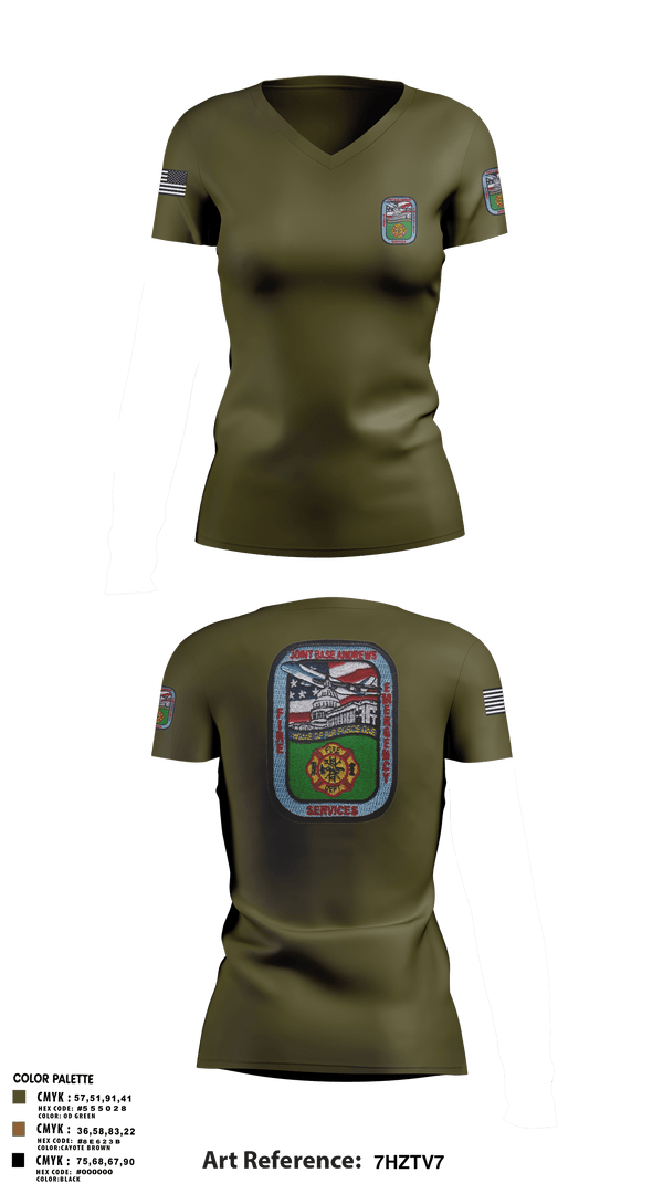 Womens Short Sleeve Vneck Shirt, 316 ces, Air Force, Teamtime, Team time, sublimation, custom sports apparel, team uniforms, spirit wear, spiritwear, sports uniforms, custom shirts, team store, custom team store, fundraiser sports, apparel fundraiser