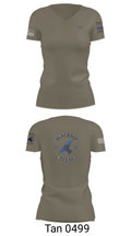 BLACKOUT LE-MC 82961790 Women's Short Sleeve V-neck Shirt - 65