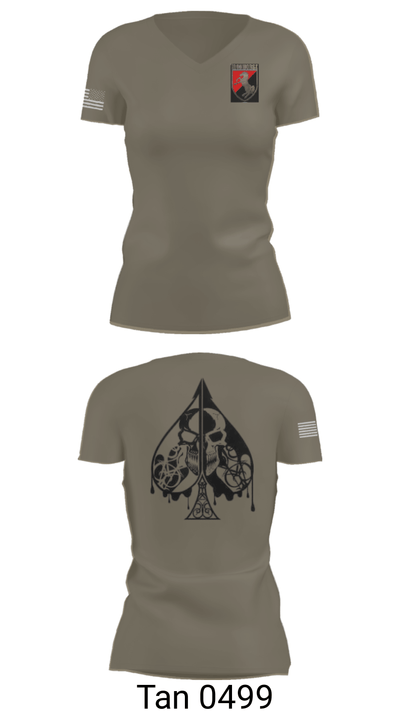 Dealer Company, 1/11 ACR 26717697 Women's Short Sleeve V-neck Shirt - 68