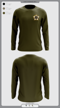 Deputy Cleveland 11330003 Long Sleeve Performance Shirt 3