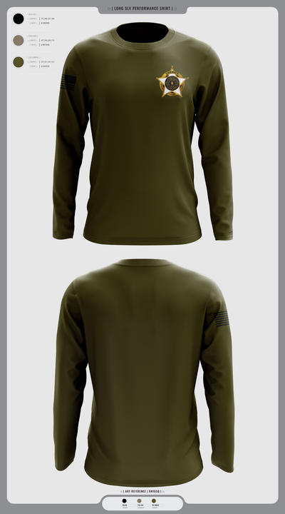 Deputy Cleveland 11330003 Long Sleeve Performance Shirt 3