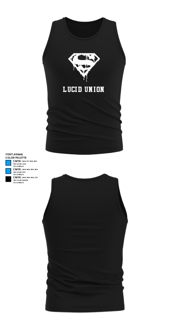 Tank Top, Lucid union, Football, Teamtime, Team time, sublimation, custom sports apparel, team uniforms, spirit wear, spiritwear, sports uniforms, custom shirts, team store, custom team store, fundraiser sports, apparel fundraiser