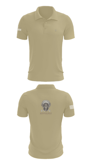 Short Sleeve Performance Polo, 1/149th BCO INF REG 3rd PLT, Army, Teamtime, Team time, sublimation, custom sports apparel, team uniforms, spirit wear, spiritwear, sports uniforms, custom shirts, team store, custom team store, fundraiser sports, apparel fundraiser