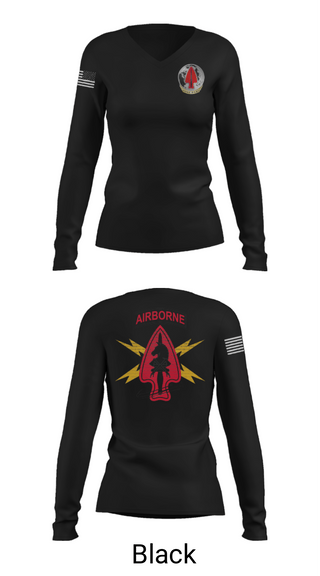 Womens Long Sleeve Vneck Shirt, Usasoc, Army, Teamtime, Team time, sublimation, custom sports apparel, team uniforms, spirit wear, spiritwear, sports uniforms, custom shirts, team store, custom team store, fundraiser sports, apparel fundraiser