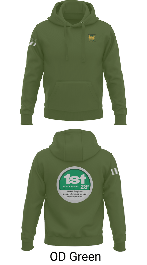 Hoodie, 28th MP Company, National Guard, Teamtime, Team time, sublimation, custom sports apparel, team uniforms, spirit wear, spiritwear, sports uniforms, custom shirts, team store, custom team store, fundraiser sports, apparel fundraiser