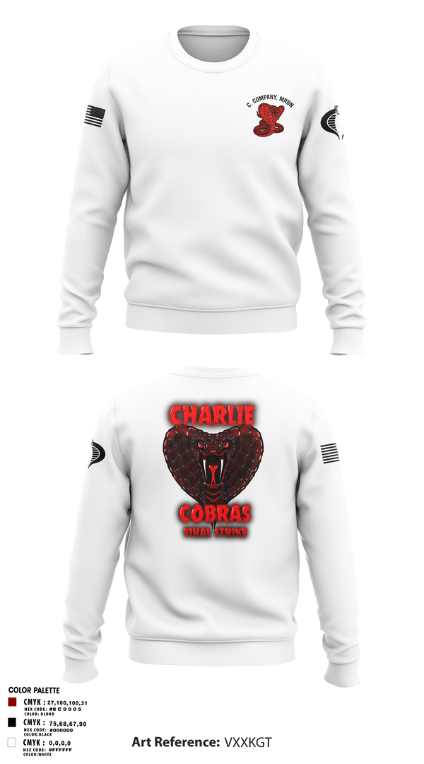 Crew Neck Sweatshirt, C. Company, MRBn, Army, Teamtime, Team time, sublimation, custom sports apparel, team uniforms, spirit wear, spiritwear, sports uniforms, custom shirts, team store, custom team store, fundraiser sports, apparel fundraiser