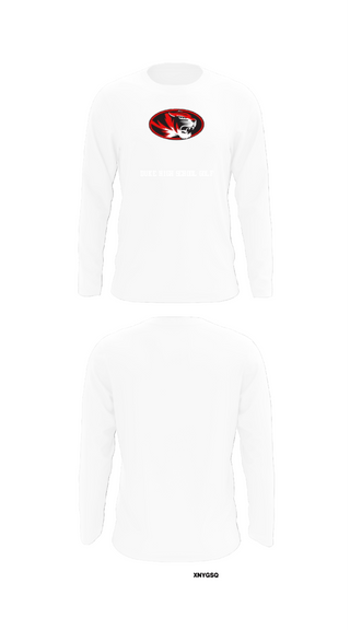 Long Sleeve Performance Shirt, Duke High School Golf, Golf, Teamtime, Team time, sublimation, custom sports apparel, team uniforms, spirit wear, spiritwear, sports uniforms, custom shirts, team store, custom team store, fundraiser sports, apparel fundraiser