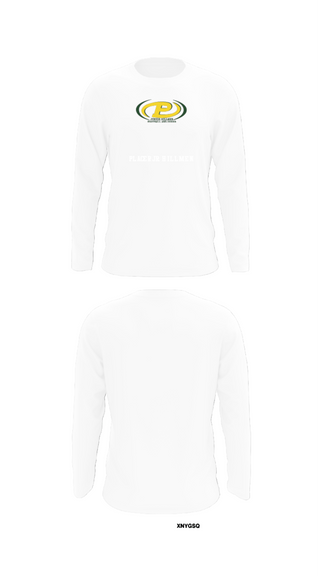 Long Sleeve Performance Shirt, Placer Jr. Hillmen, Football, Teamtime, Team time, sublimation, custom sports apparel, team uniforms, spirit wear, spiritwear, sports uniforms, custom shirts, team store, custom team store, fundraiser sports, apparel fundraiser