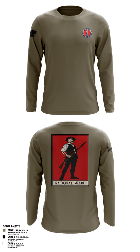 Long Sleeve Performance Shirt, National GuardCruise, National Guard, Teamtime, Team time, sublimation, custom sports apparel, team uniforms, spirit wear, spiritwear, sports uniforms, custom shirts, team store, custom team store, fundraiser sports, apparel fundraiser