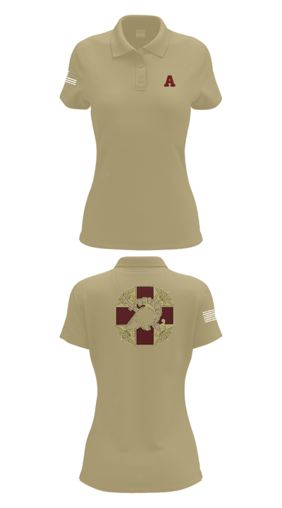 US MEDDAC 46009212 Women's Short Sleeve Performance Polo  - 95