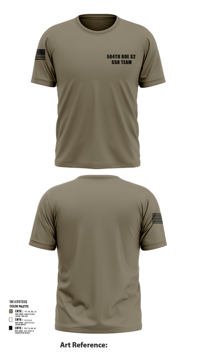 504th BDE S2 SSO Team 19347598 Short Sleeve Performance Shirt - 117