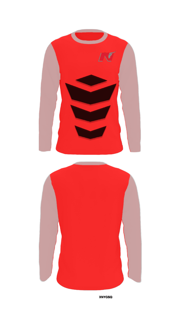 Long Sleeve Performance Shirt, Northern Oklahoma College-Tonkawa Campus, Softball, Teamtime, Team time, sublimation, custom sports apparel, team uniforms, spirit wear, spiritwear, sports uniforms, custom shirts, team store, custom team store, fundraiser sports, apparel fundraiser