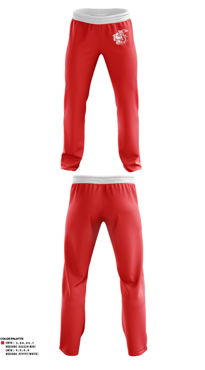 Hueneme High School Band 18451089 Sweatpants - 41