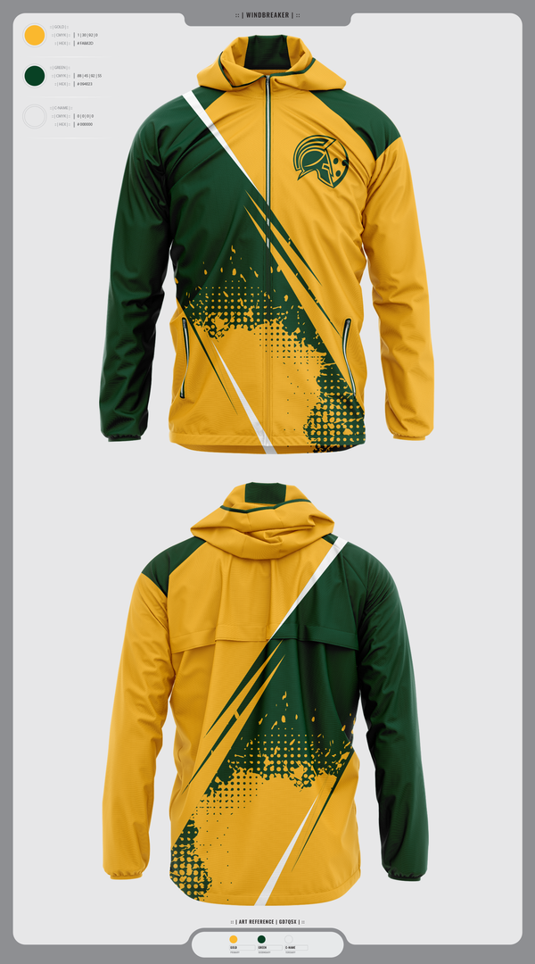 Windbreaker, Glenbrook North Spartan Bowling, Bowling, Teamtime, Team time, sublimation, custom sports apparel, team uniforms, spirit wear, spiritwear, sports uniforms, custom shirts, team store, custom team store, fundraiser sports, apparel fundraiser