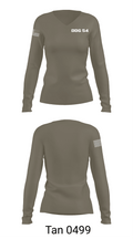DDG 54 95385275 Women's Long Sleeve V-neck Shirt - 73
