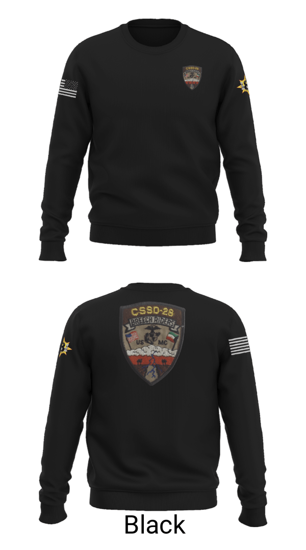 Crew Neck Sweatshirt, CSSD 28, Marines, Teamtime, Team time, sublimation, custom sports apparel, team uniforms, spirit wear, spiritwear, sports uniforms, custom shirts, team store, custom team store, fundraiser sports, apparel fundraiser