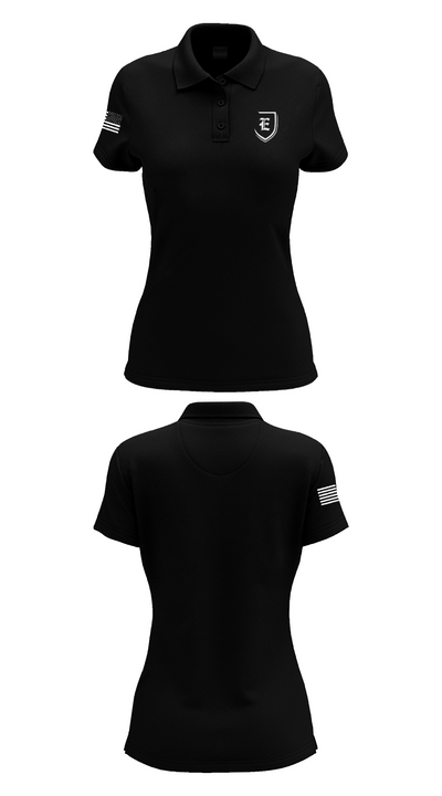 Ellsworth High School Basketball 93630944 Women's Short Sleeve Performance Polo  - 36