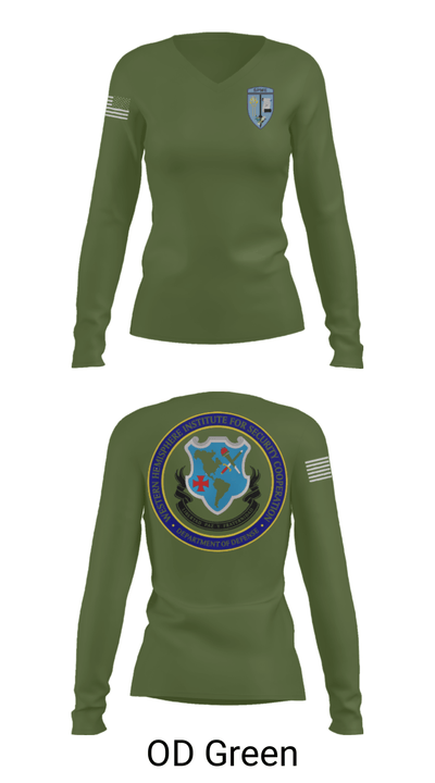 WHINSEC 71177376 Women's Long Sleeve V-neck Shirt - 57