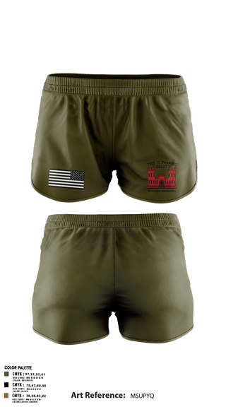 Ranger Panties, 305th En Co, Army, Teamtime, Team time, sublimation, custom sports apparel, team uniforms, spirit wear, spiritwear, sports uniforms, custom shirts, team store, custom team store, fundraiser sports, apparel fundraiser