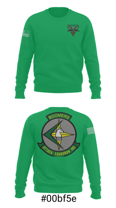 VA-165 Boomers 8750909 Crew Neck Sweatshirt - 3