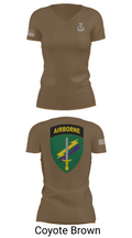 Civil Affairs Schoolhouse 5293701 Women's Short Sleeve V-neck Shirt - 8